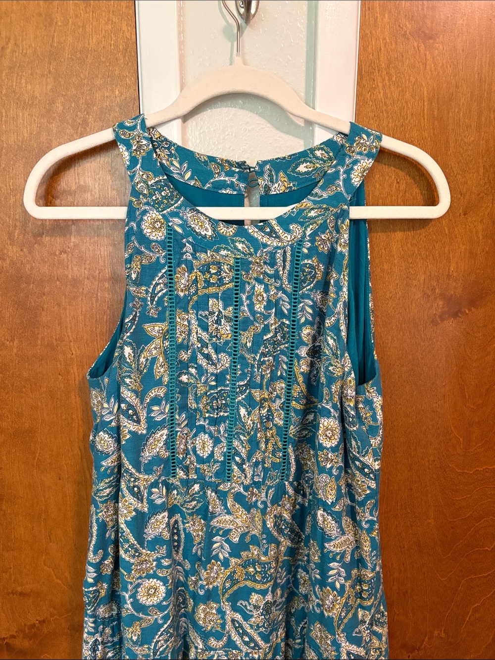 J.Jill Teal Maxi Dress